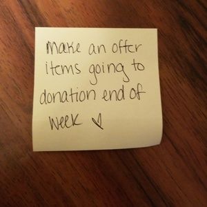 Make an offer. Plan on donating end of week!